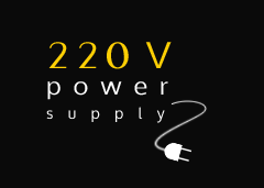 220V power supply